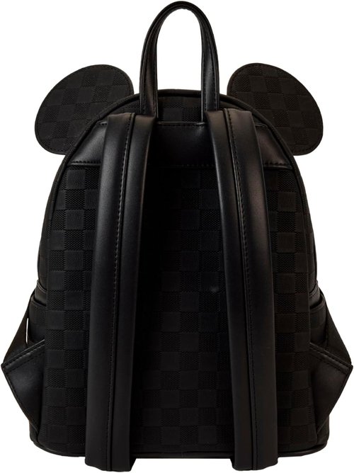 Loungefly Mickey Mouse Mini Backpack - Checkered Texture Design | Stylish & Compact