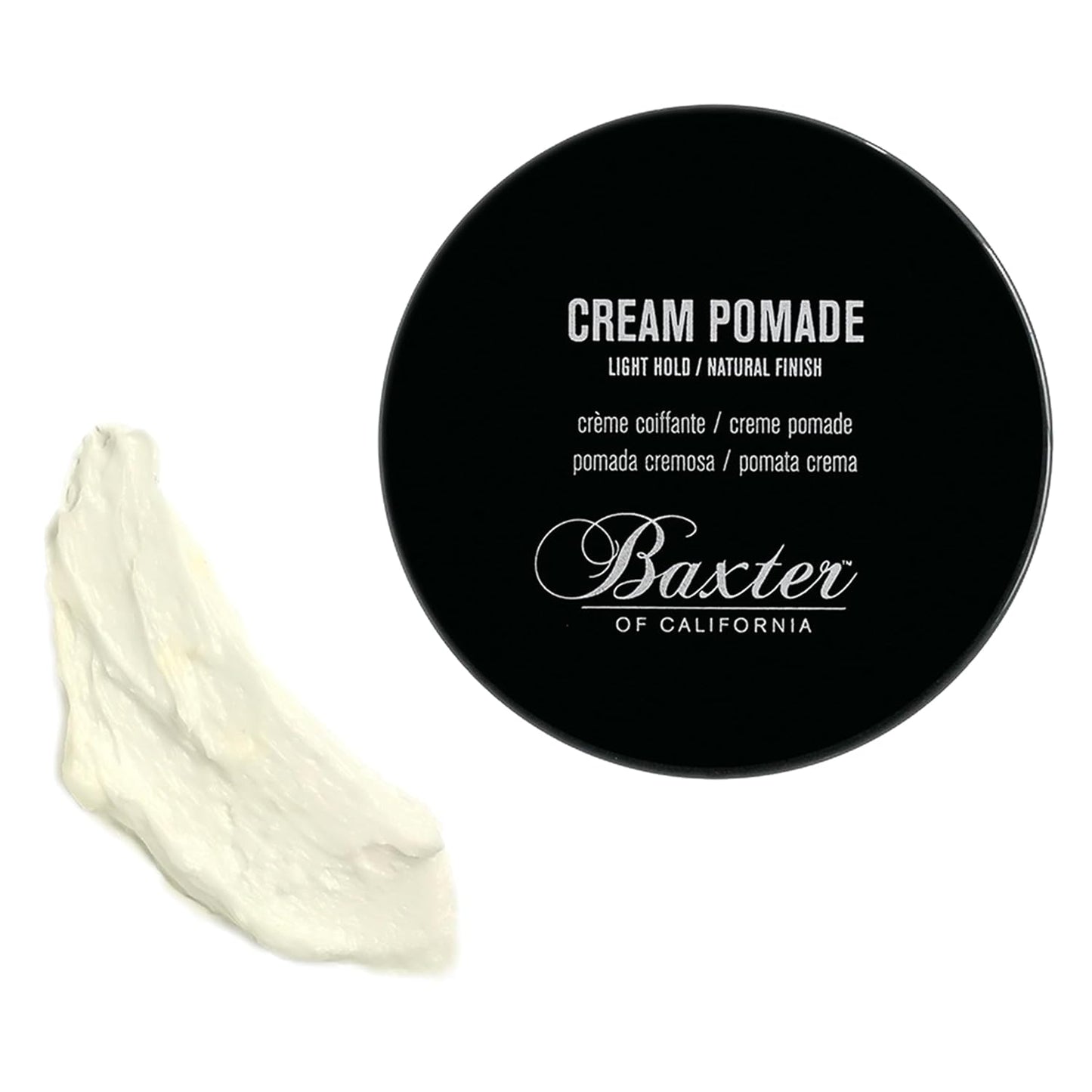 Baxter of California Hair Pomade - Natural Finish with Light Hold | Ideal for Men