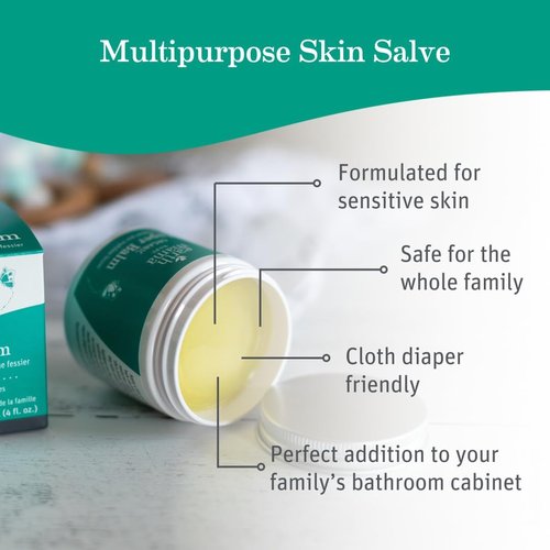 Earth Mama Organic Diaper Balm - EWG Verified Diaper Cream for Sensitive Skin | 2-Ounce (2-Pack)