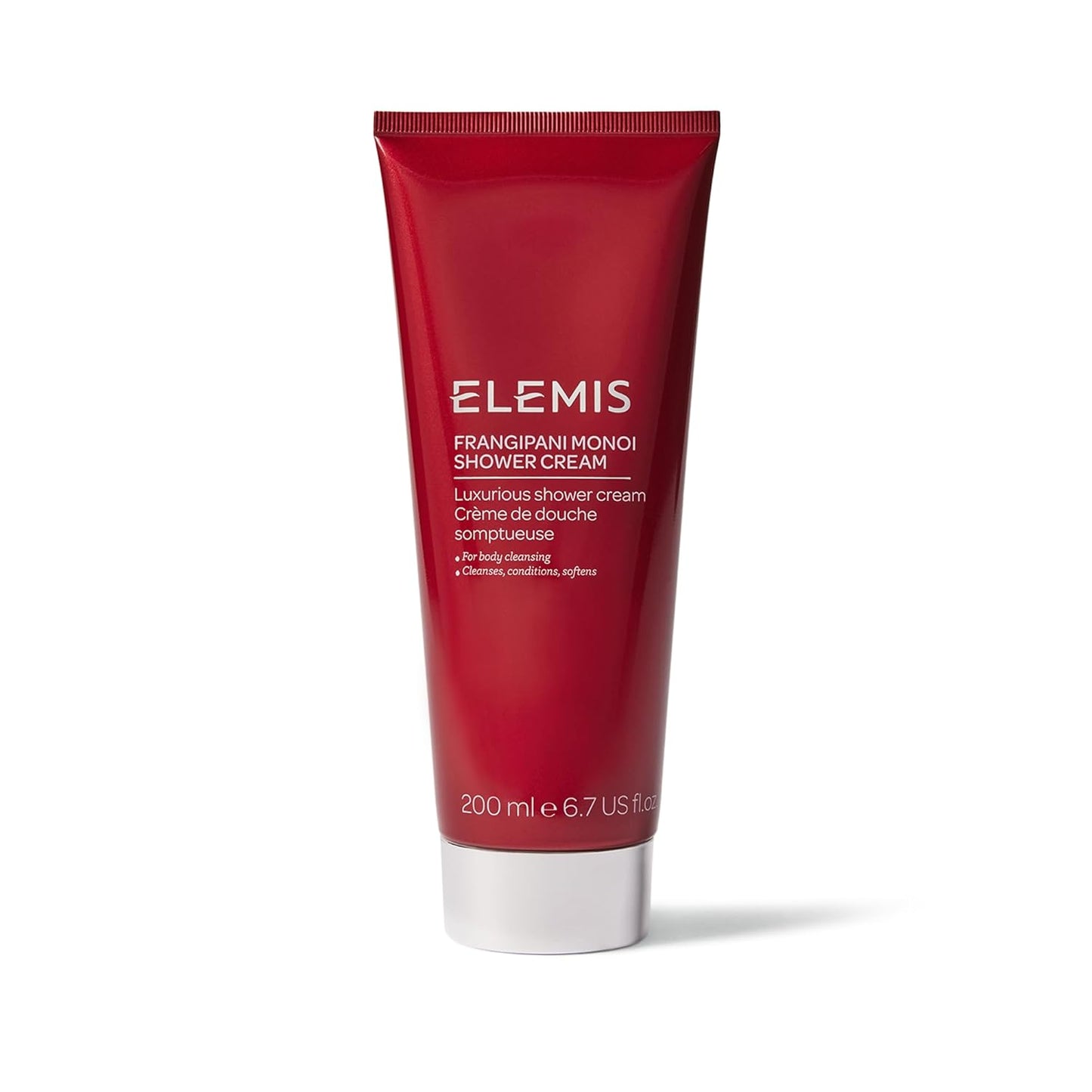 ELEMIS Frangipani Monoi Shower Cream - Luxurious Hydration for Soft Skin | 6.7 Fl Oz