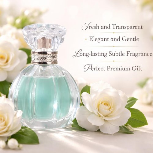Floral Eau de Parfum for Women - Elegant Gardenia Fragrance Spray | Long-Lasting 1.7 Fl Oz (50ml) Gift