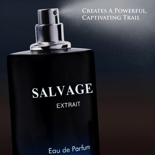 Salvage Extrait Eau De Parfum for Men - Elegant Grapefruit & Spicy Notes | 100ml Bottle for Everyday Wear
