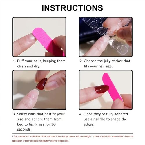 CTTHNBD Medium Press on Nails Coffin - Black French Tip Fake Nails with Bow Charms Design - Heart False Nails Press ons - for Women 24 Pcs