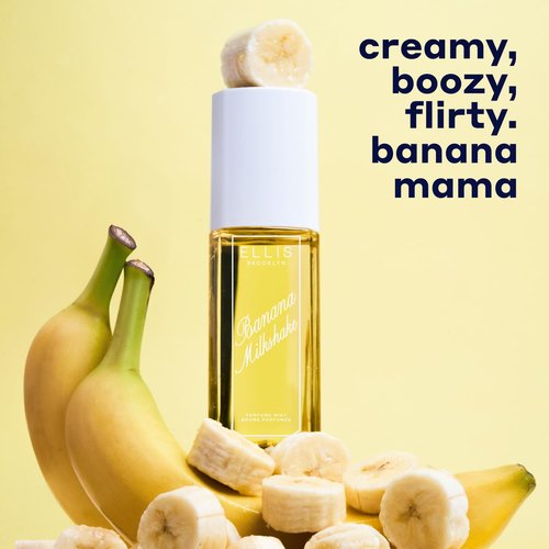 Ellis Brooklyn Banana Milkshake Perfume Mist - Sweet Gourmand Fragrance | Vegan, 90ml/3 fl oz
