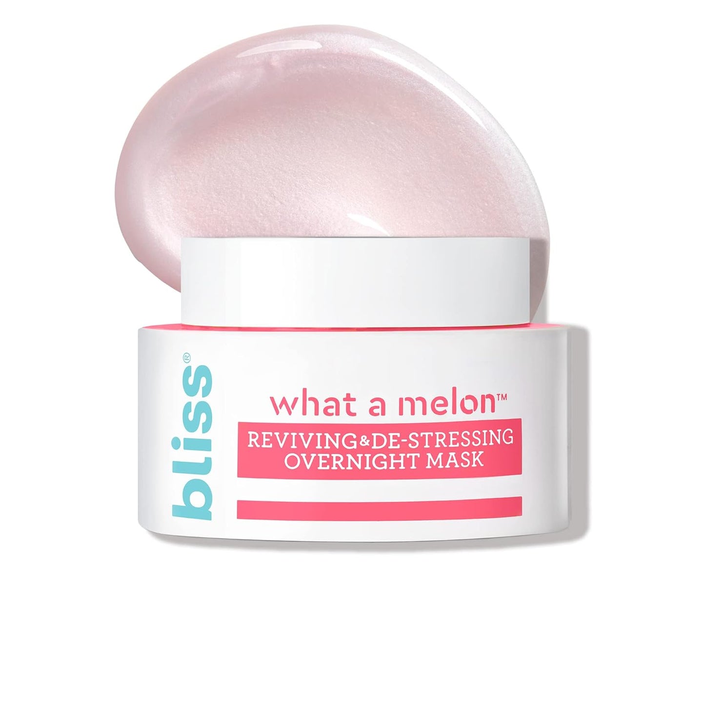 Bliss What A Melon Overnight Facial Mask - Reviving Hydration & Nourishment - 1.7 Oz - Vegan & Cruelty-Free