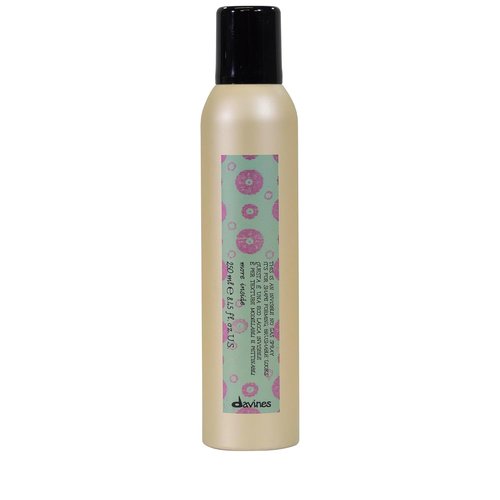 Davines Invisible No Gas Spray - Medium Hold with Natural Finish | Non-Aerosol, Fast Drying, 8.45 Fl Oz