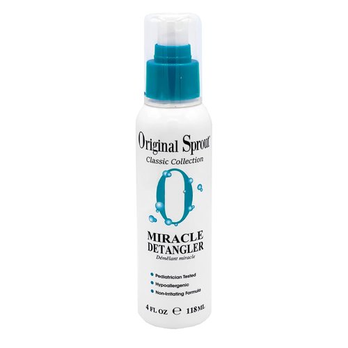 Original Sprout Miracle Detangler - Leave-In Conditioner for All Hair Types | 4 oz Bottle