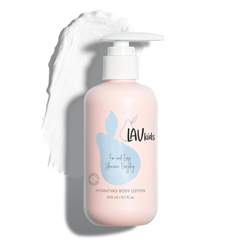 LAV KIDS Delicate Body Lotion - Naturally Gentle Moisturizer with Chamomile & Shea Butter | 200ml