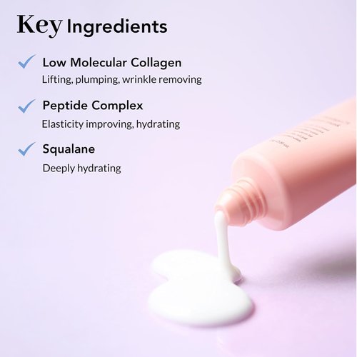 NOWATER Collagen Wrapping Mask - Hydrating & Firming Hydrolyzed Collagen Peel Off Mask (2.4 fl. oz)