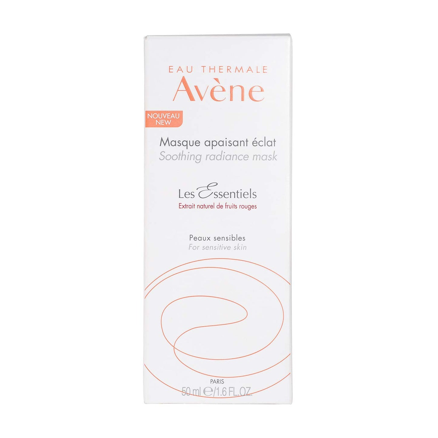 Avène Soothing Radiance Mask - Deep Hydration for All Skin Types | Non-Comedogenic 1.6 Oz