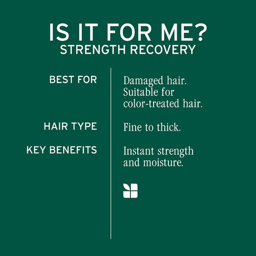 Biolage Strength Recovery Conditioner - Moisturizes & Strengthens Damaged Hair | Vegan & Paraben-Free Formula
