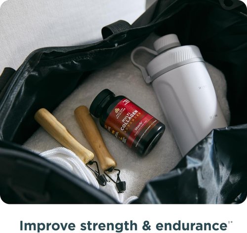 Ancient Nutrition Advanced Multi Collagen Protein Capsules - Support Muscle Health | 90 Count