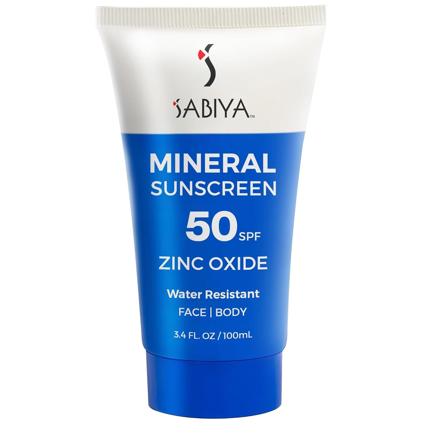 Skiennix Mineral Sunscreen SPF 50 - Broad Spectrum Zinc Oxide for Face & Body | Lightweight 3.4 oz