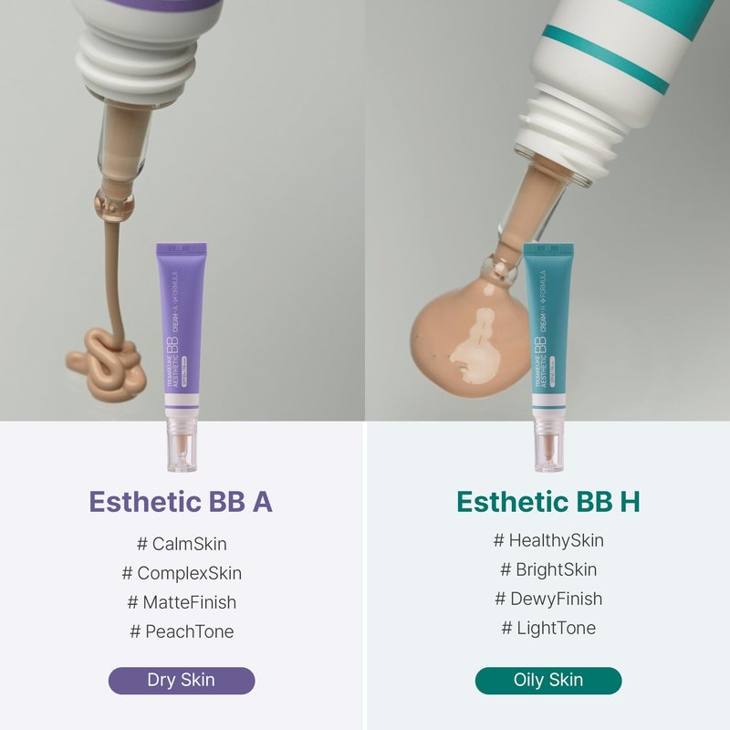 TROIAREUKE Aesthetic BB Cream H+ Formula SPF40+ PA++, Lightweight Blemish Balm, Tinted Moisturizer with Medium Coverage, Lasting Foundation Makeup Base for Dry Skin | Korean Beauty Makeup