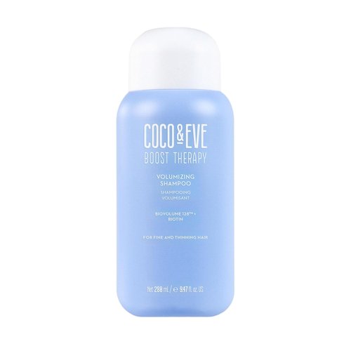 Coco & Eve Boost Therapy Hair Volumizing Shampoo - Strengthens & Thickens Thinning Hair | 9.47 fl oz