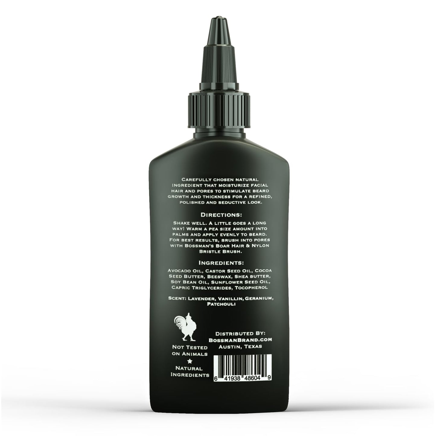 Bossman Jelly Beard Oil for Men - 3 Pack (12 oz in Total, Hammer Scent) – Softens, Moisturizes & Conditions with Natural Ingredients