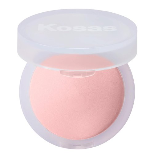 Kosas Cloud Set Brightening Baked Powder - Talc-Free Under Eye Setting Powder, Soft Focus Finish, Candy