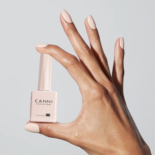 CANNI Nude Pink Gel Nail Polish - Soak Off UV Formula for Salon-Quality Manicures | 1 Piece