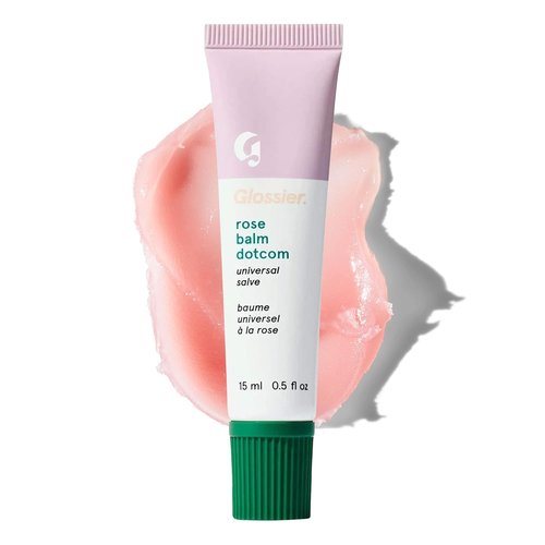 Glossier Balm Dotcom Hydrating Tinted Lip Balm - 12Hr Moisture for Dry Lips & Skin - Rose Pink Tint, 15ml