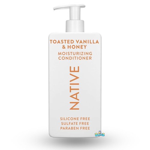 Native Toasted Vanilla & Honey Shampoo & Conditioner Set - Nourishing 8.25 Ounce Duo | Gold