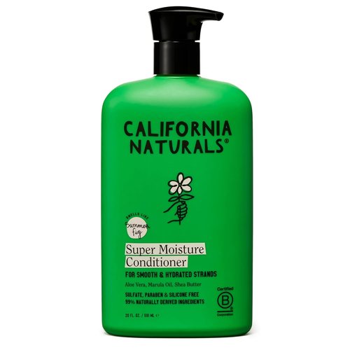 California Naturals Super Moisture Conditioner - Hydrating Formula for Damaged Hair | 20 fl oz, Vegan & Color Safe