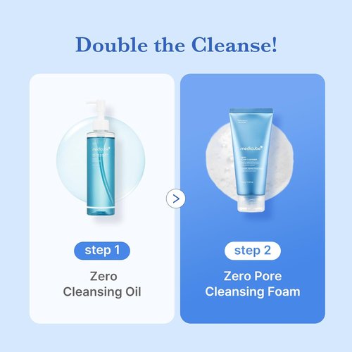 Medicube Facial Cleanser - Zero Foam Cleanser for Sensitive Skin | Hydrating Daily Cleanser, 4.23 oz