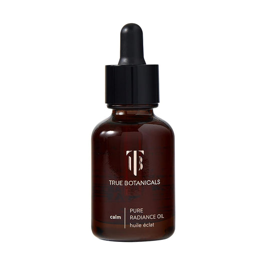 True Botanicals - Organic CALM Pure Radiance Face Oil | Clean, Non-Toxic Skincare (1 fl oz | 30 ml)