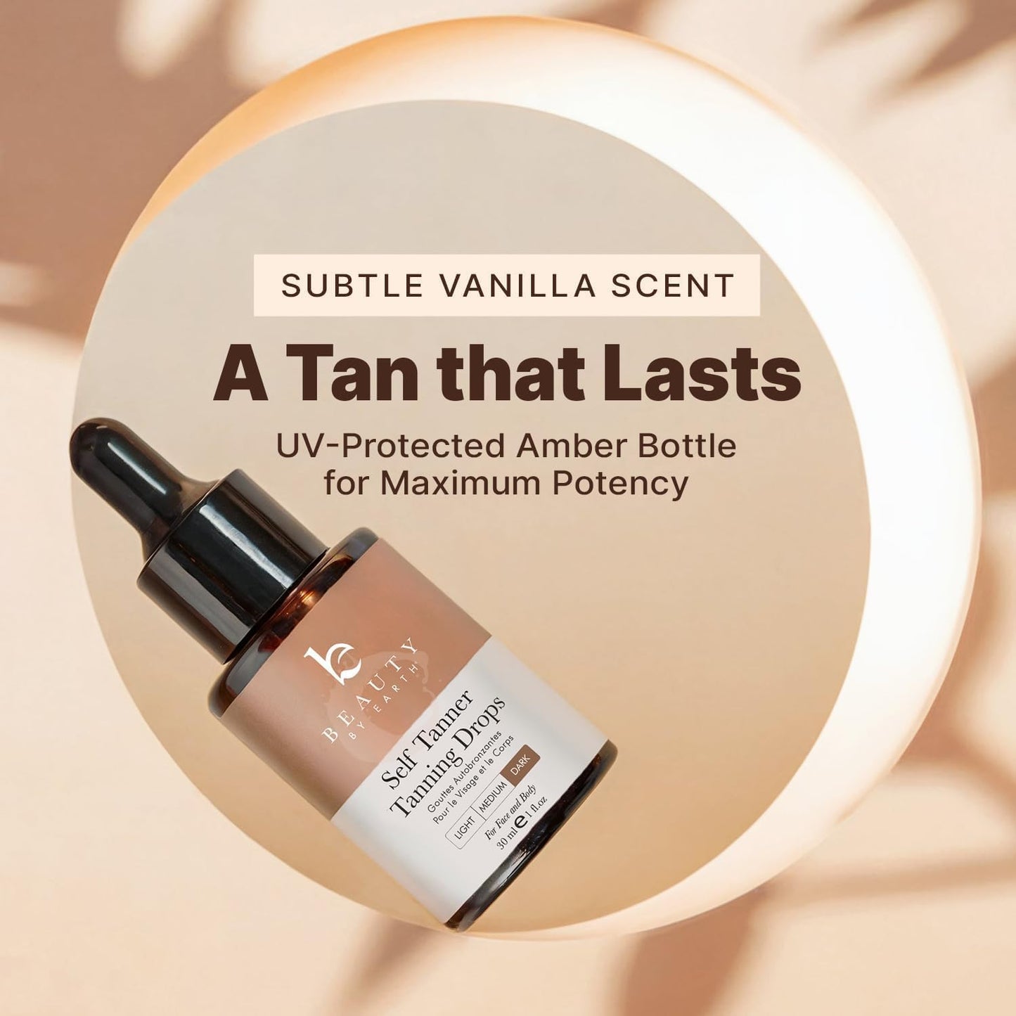 Skiennix Self Tanning Drops - Ultra Dark Face Tanner with Organic Ingredients | USA Made, Cruelty-Free