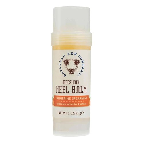 Savannah Bee Company Beeswax Heel Balm - Nourishing Foot Balm for Cracked Heels | Tangerine Scent
