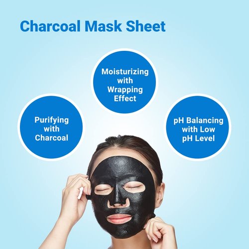 Real Barrier Aqua Soothing Ampoule Face Mask - Hydrating Korean Sheet Mask with Hyaluronic Acid | 10 Pack