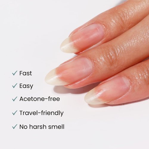 LONDONTOWN Home & Away Remover Set - Acetone-Free Nail Polish Remover & Conditioning Pads