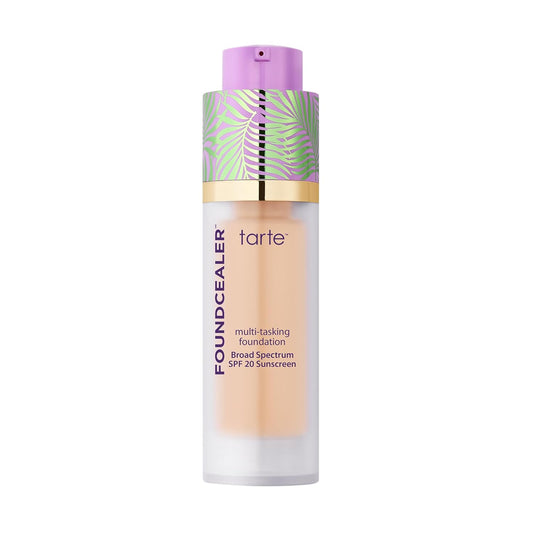 Tarte Babassu Foundcealer Dewy Foundation - SPF 20 Sunscreen & Concealer, Vegan Makeup with Radiant Medium Coverage
