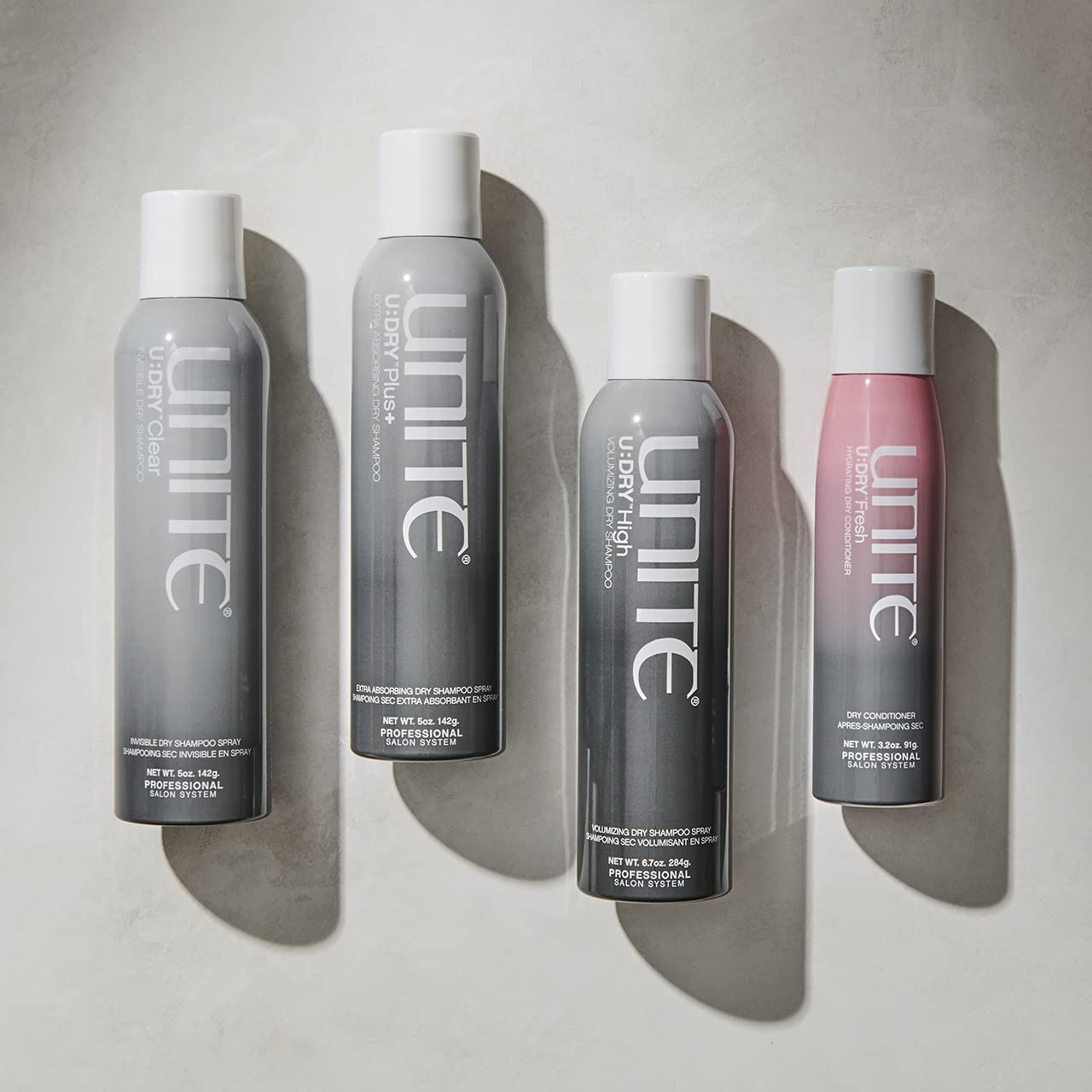 UNITE Hair U:DRY Volumizing Dry Shampoo - Absorbs Oil & Adds Instant Volume - 6.7 Oz