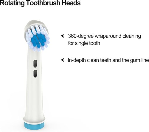 Oral-B Precision Clean Replacement Toothbrush Heads - Rotating & Oscillating Brush Heads | Compatible with Pro, Smart, Genius Models