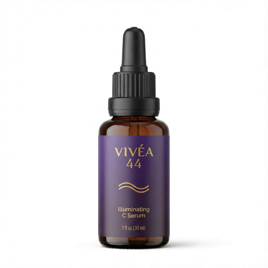 Vivéa Illuminating C Serum - 15% Vitamin C & Hyaluronic Acid for Radiant Skin - 1 fl oz / 30 ml
