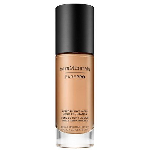 bareMinerals Barepro Liquid Foundation - Full Coverage SPF 20, Breathable, 24HR Wear, Natural Matte Finish