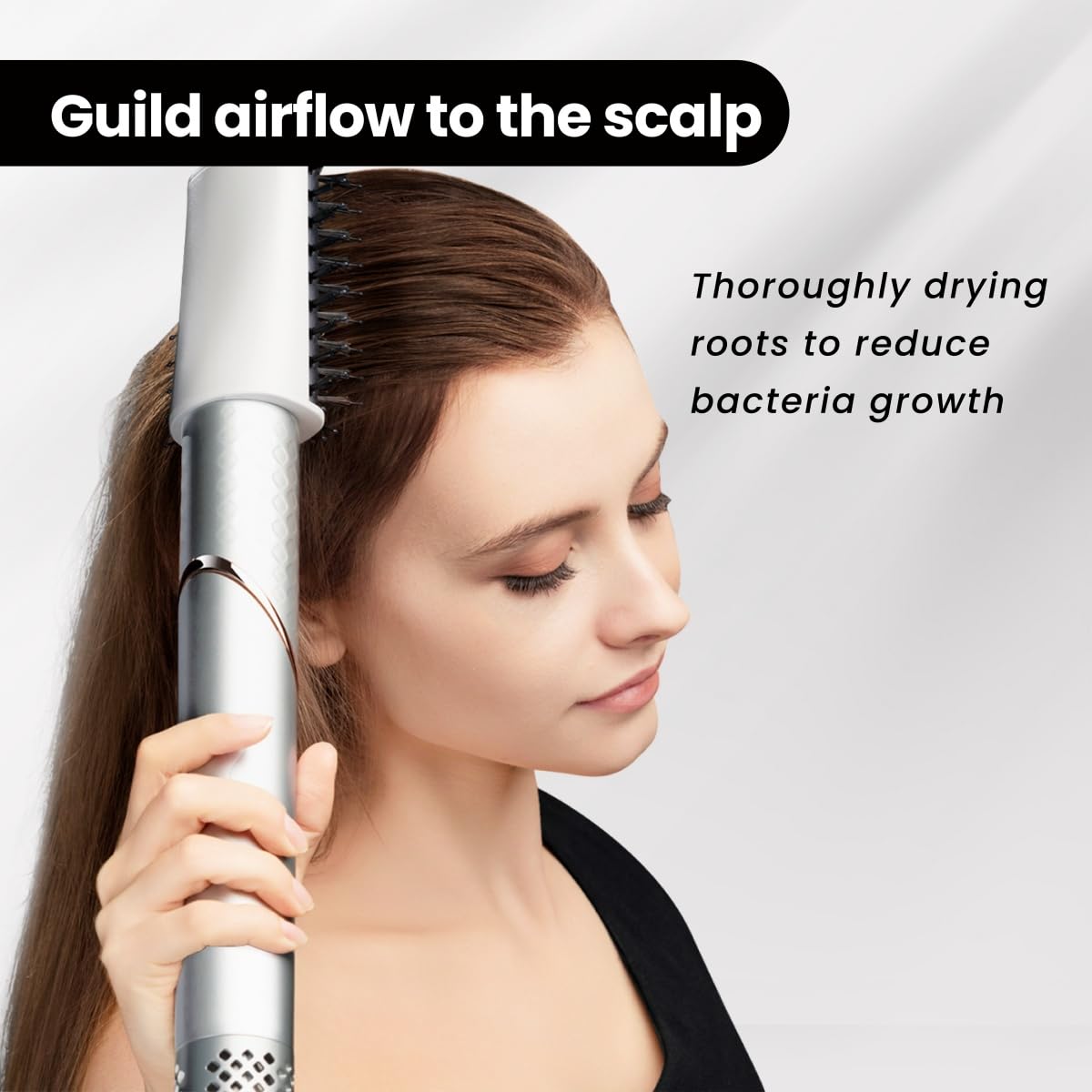 GLAMUP 5-in-1 Flexible Styler Multi Air Wrap Hair Styler - Advanced High-Speed Hair Dryer, Magic Styler with Tight Grip, Perfect for Travel, Fast Drying, No Heat Damage, Gift Set