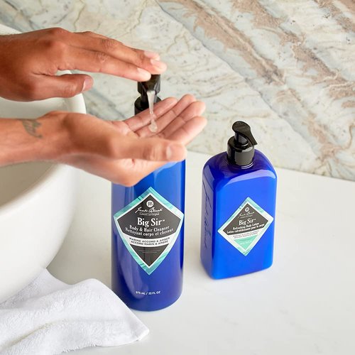 Jack Black Big Sir Body Lotion - Hydrating Moisturizer for All Skin Types | 8 Oz