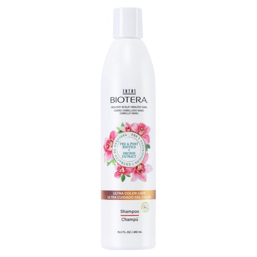 Biotera Ultra Color Care Shampoo - Prolongs Vivid Color-Treated Hair | Vegan, Sulfate-Free & Microbiome Friendly