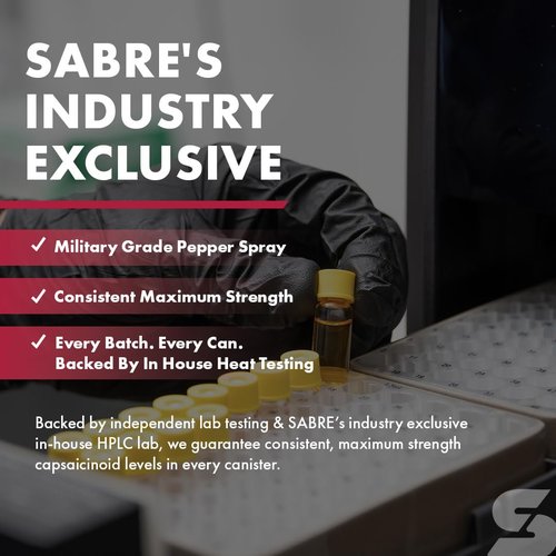 SABRE Crossfire Pepper Gel, Deploys At Any Angle, Maximizes Target Acquisition Against Multiple Threats, Belt Clip For Easy Carry, Fast Flip Top, Max Police Strength OC, Pepper Spray Option 1.5 fl oz