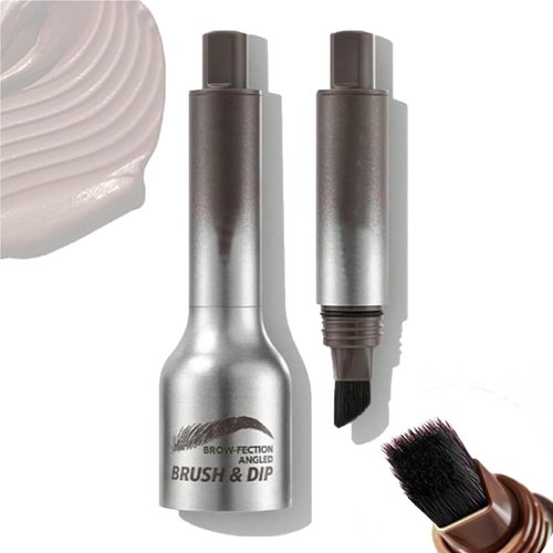 Liftique Brow Brush, Liftique Eyebrow Brush, Liftique - Instant Brow Brush, Brow Fection Angled Brush & Dip (ESPRESSO)