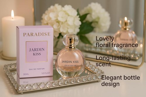 Regine Switzerland Women's Perfume - Luxurious Floral Citrus Eau de Parfum, 30ml Pink Bottle