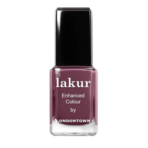 LONDONTOWN Lakur Nail Polish - Chip-Resistant & Non-Toxic | Glossy Mauve Plum, 0.40 Fl Oz