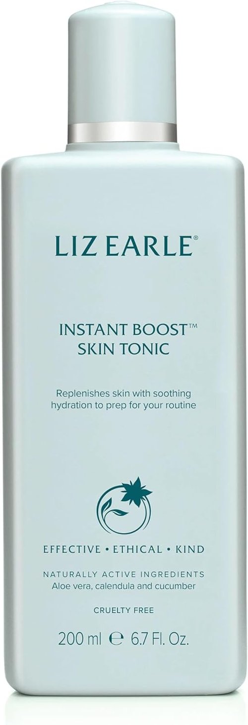 Liz Earle Instant Boost Skin Tonic | Hydrating Facial Toner with Aloe Vera & Calendula for Dry Skin (200 ml)