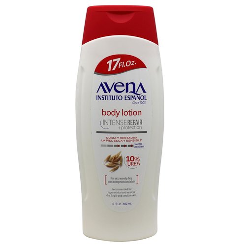 Avena Instituto Espanol Body Lotion - Intense Repair for Sensitive Skin | 17 Fl Oz, 2-Pack Bottles