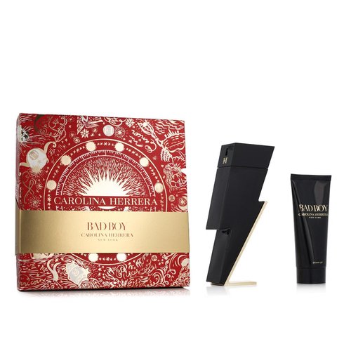 Carolina Herrera Men's Gift Set - 3.4oz EDT Spray & 3.4oz Shower Gel | Perfect for Gifting