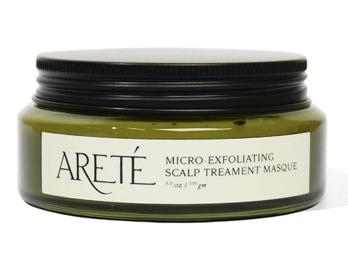 ARETÉ Micro-Exfoliating Scalp Scrub - Deep Conditioning Hair Mask with Bamboo Extract & Snow Mushroom | 5.3oz