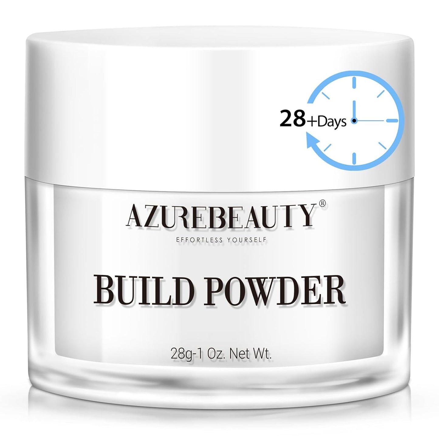 AZUREBEAUTY Clear Dip Powder - Long-Lasting Nail Art Manicure for DIY at Home | 28g/1Oz