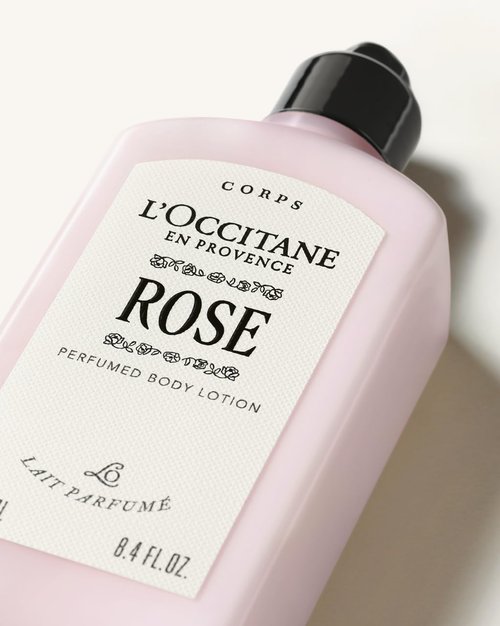 L'Occitane L'Occitane Rose Body Lotion: Moisturizing, Romantic Rose Fragrance, With Shea Butter, Softening, Made in France