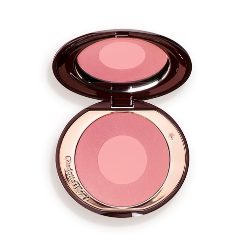 Charlotte Tilbury Cheek to Chic Powder Blush - Two-Tone Radiant Makeup for Buildable Color & Luminous Finish